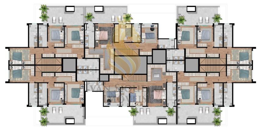 Pavimento duplex - superior