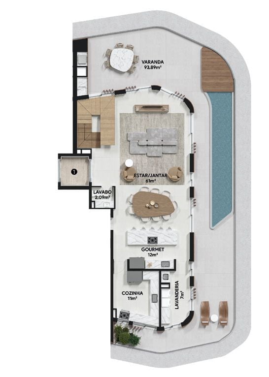 Planta 09 - 3 dorm 322m - cobertura duplex - inferior - opo