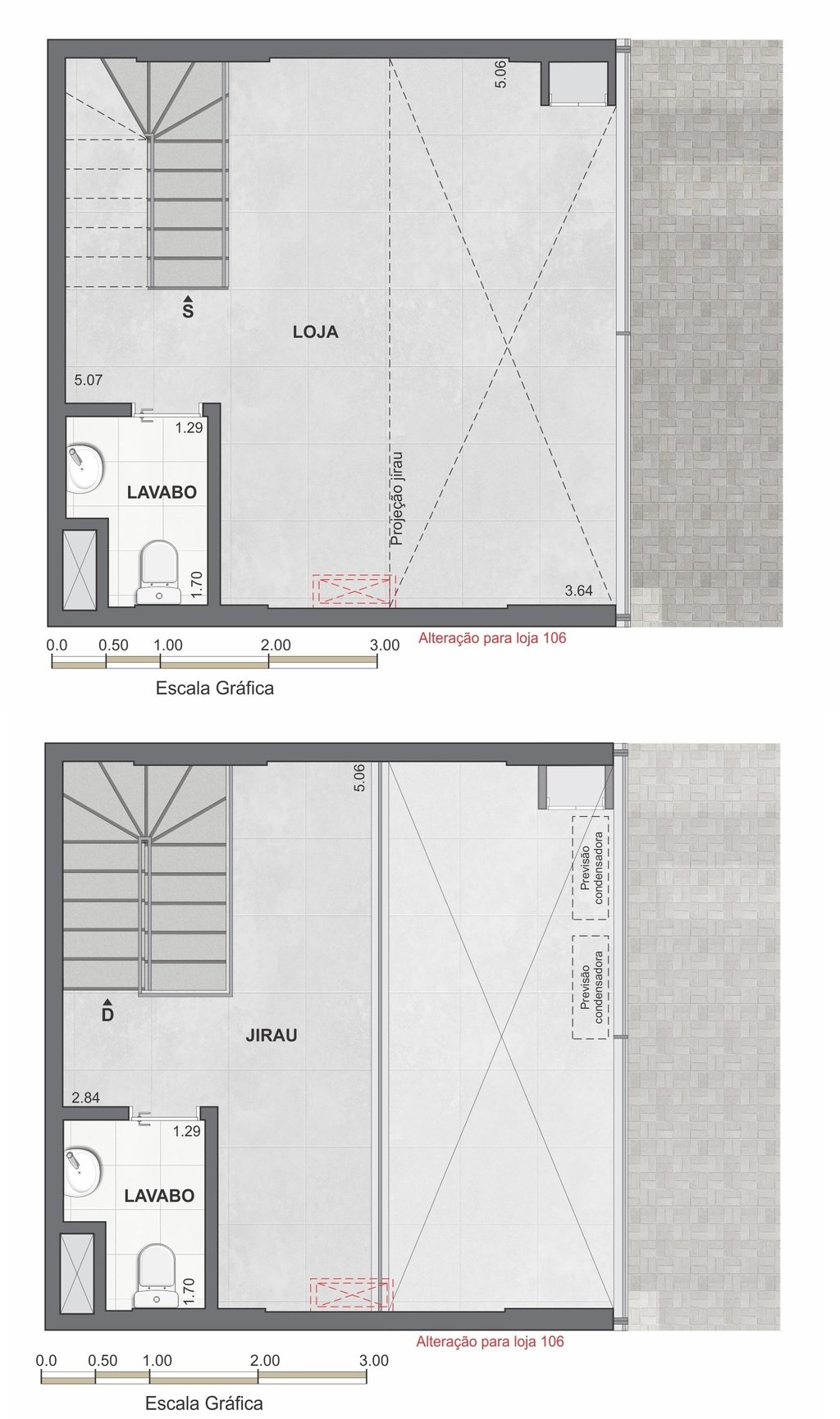 Planta 01 - 44,87m - loja