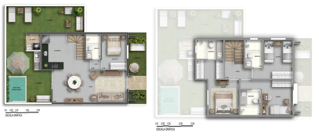 Planta 06 - 4 dorm 158,34m