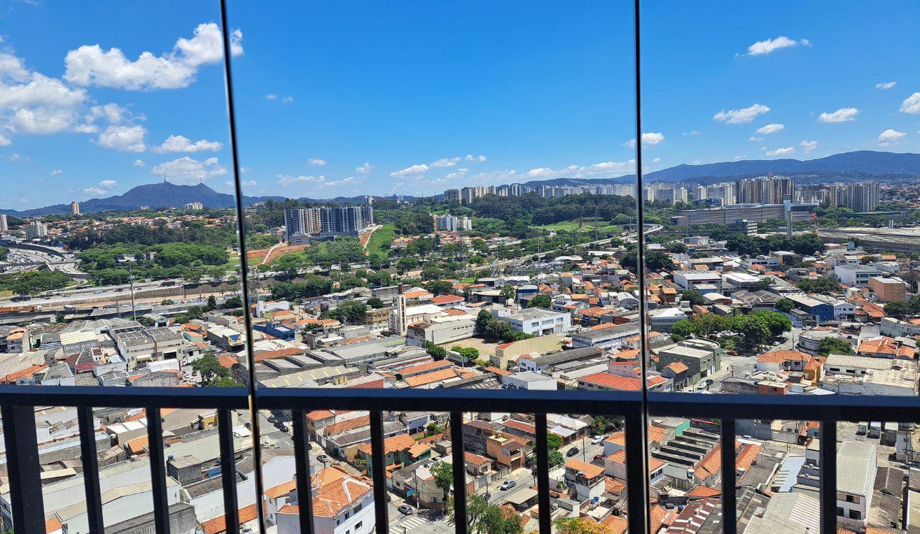 Vista para o pico do Jaragu