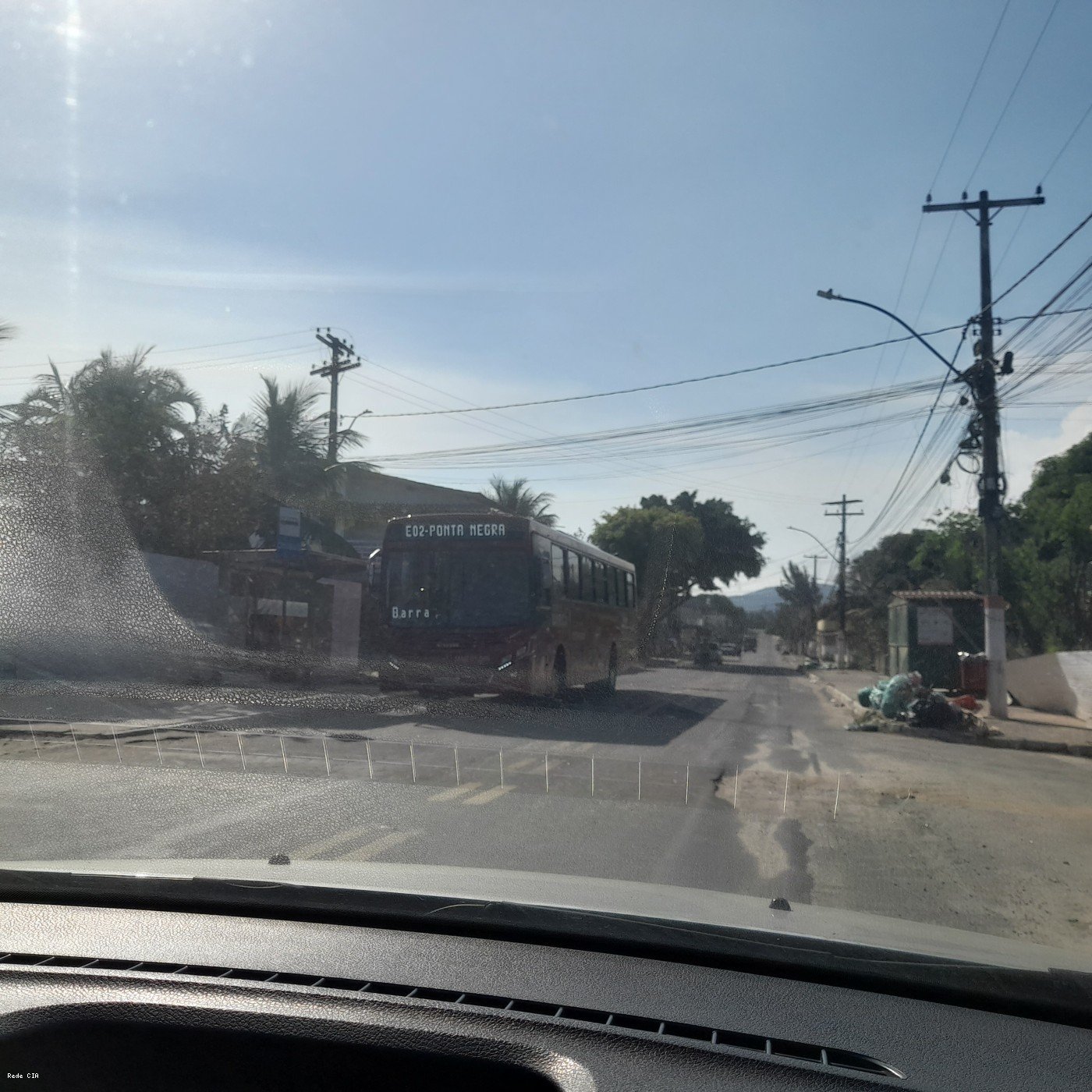 Linha de nibus Ponta Negra Centro