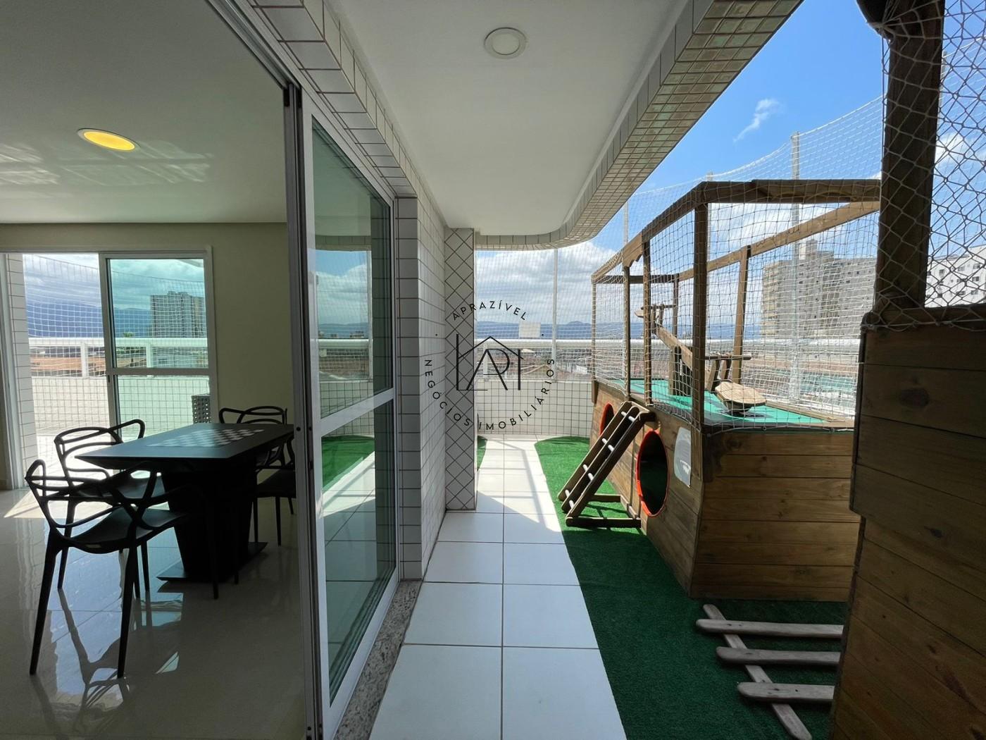 Apartamento para Venda, em Praia Grande, bairro Aviacao, 2 dormitórios, 2 banheiros, 1 suíte, 1 vaga