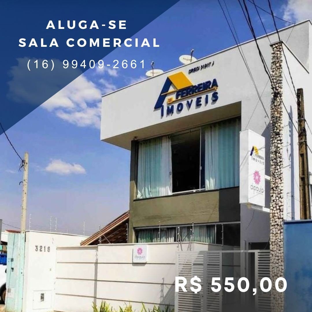 Sala Comercial para Locação, em Franca, bairro Prolongamento Vila Santa Cruz, 2 banheiros