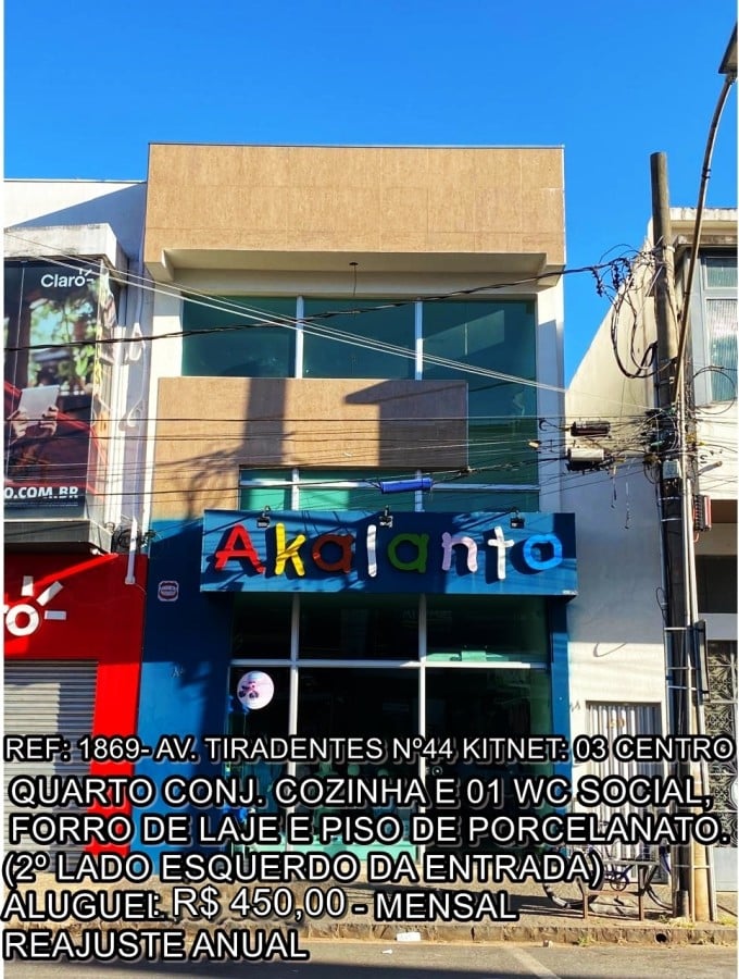 Apartamento para Locação, em Araguari, bairro CENTRO