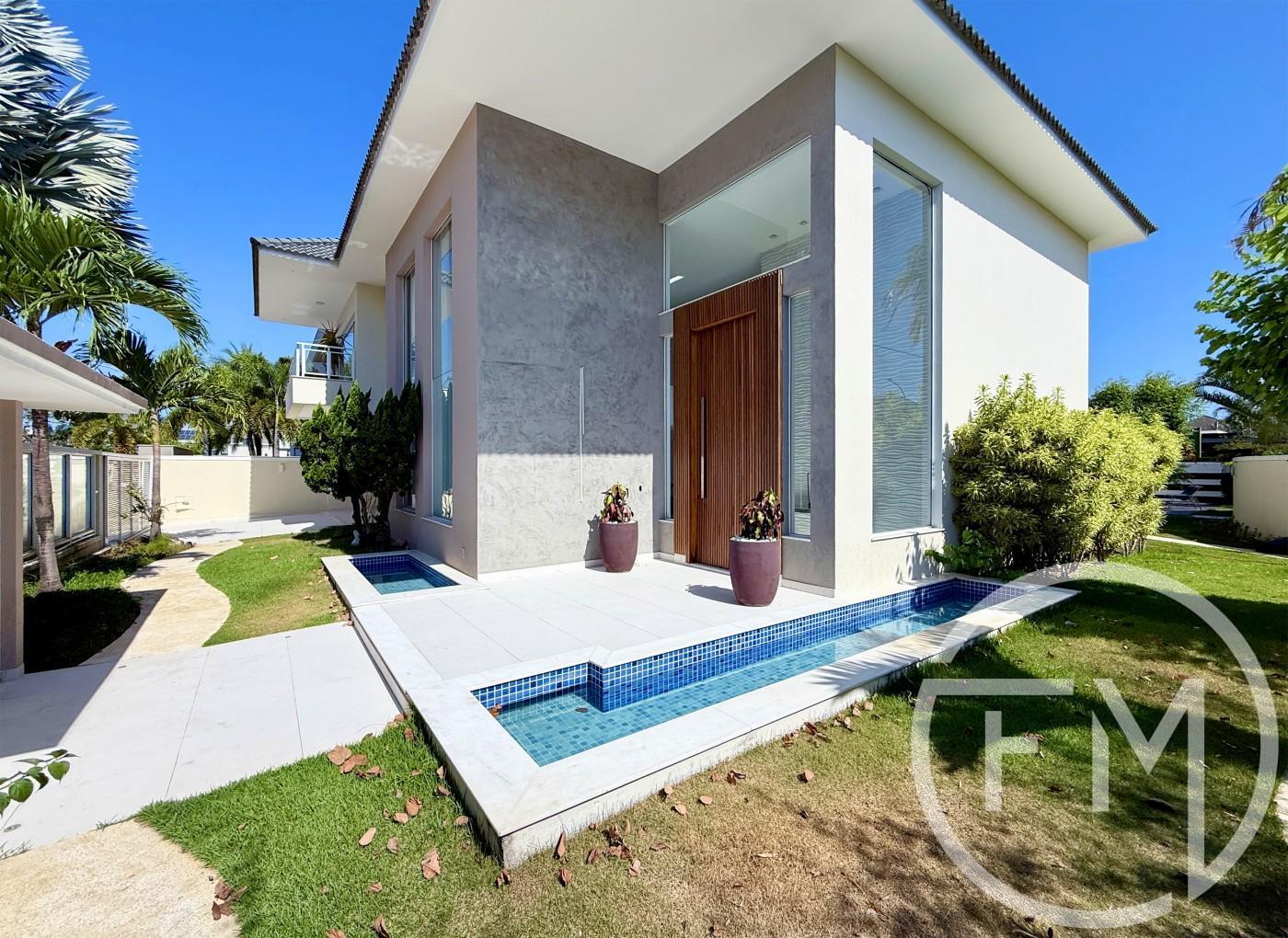 Fachada da casa  venda no Del Lago