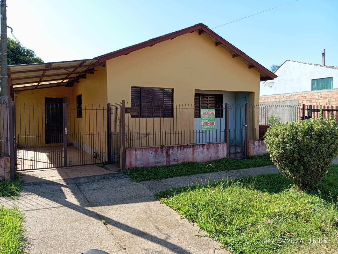 Casa para Loca��o, em Cachoeira do Sul, bairro MARINA, 2 dormit�rios, 2 banheiros, 1 vaga