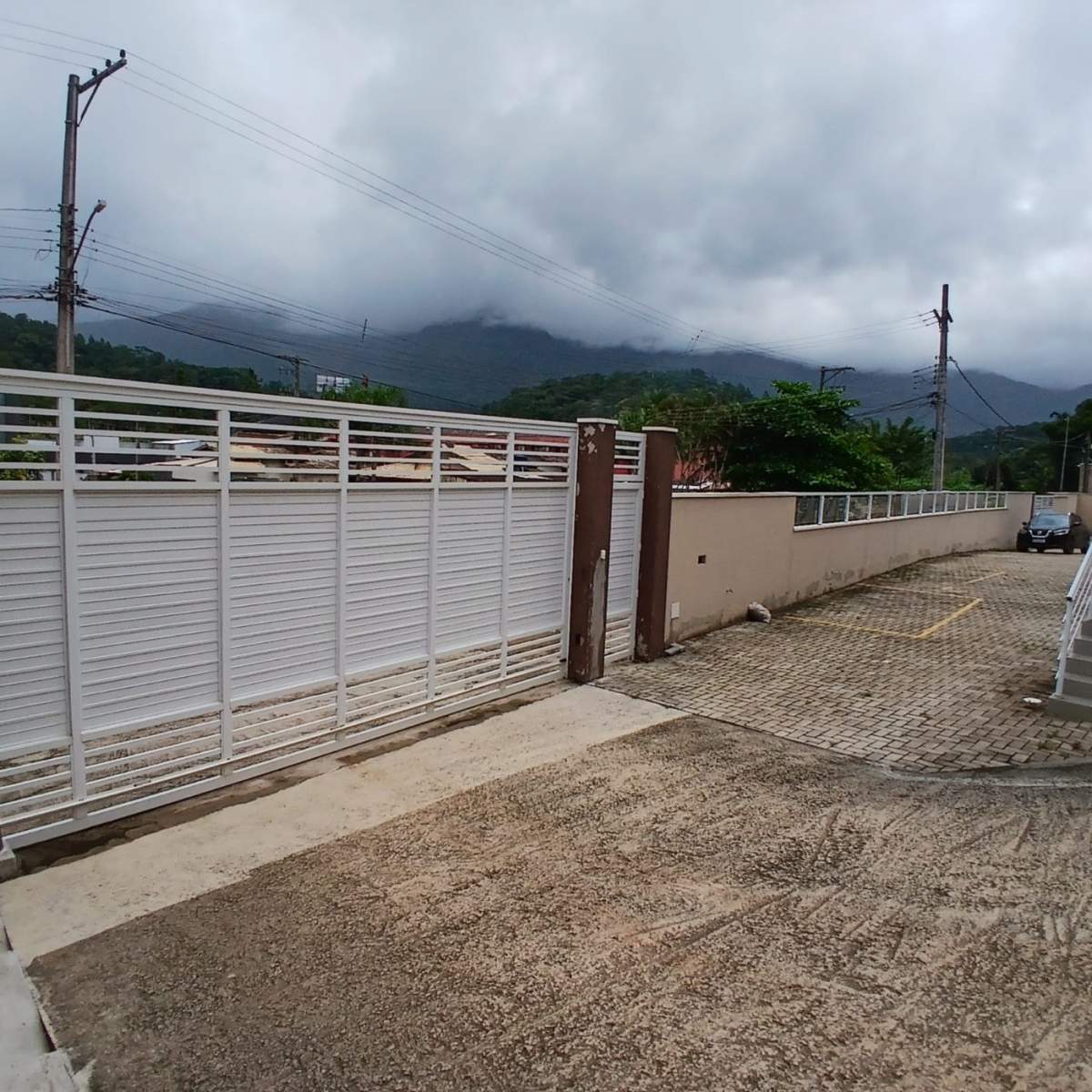 Portao eletr�nico entrada