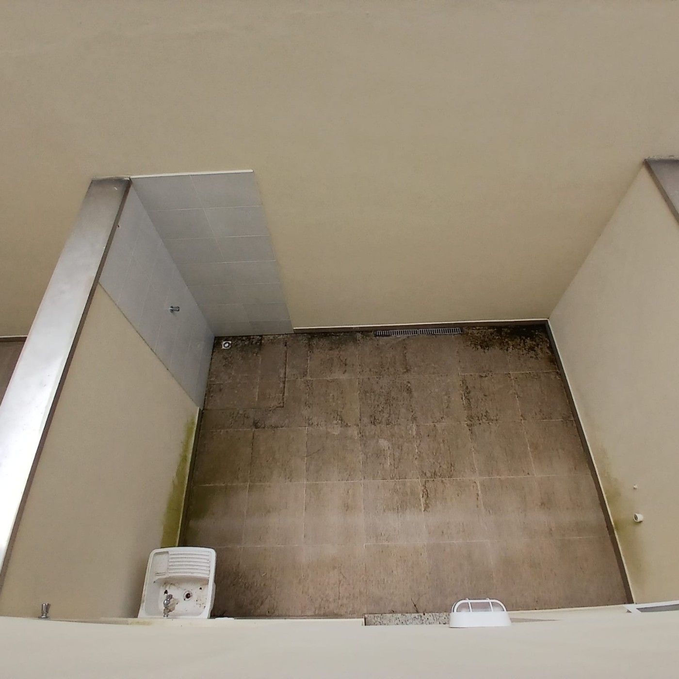 �rea de servi�o vista do alto