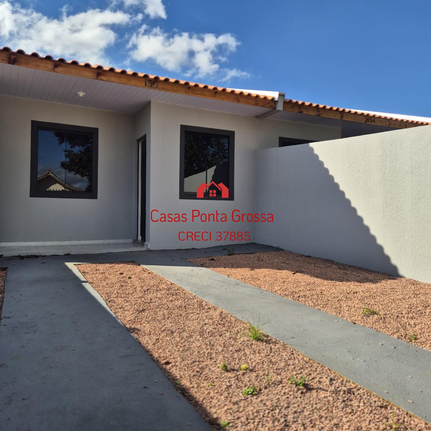 Casa para Venda, em Ponta Grossa, bairro Uvaranas, 2 dormit�rios, 1 banheiro, 1 vaga