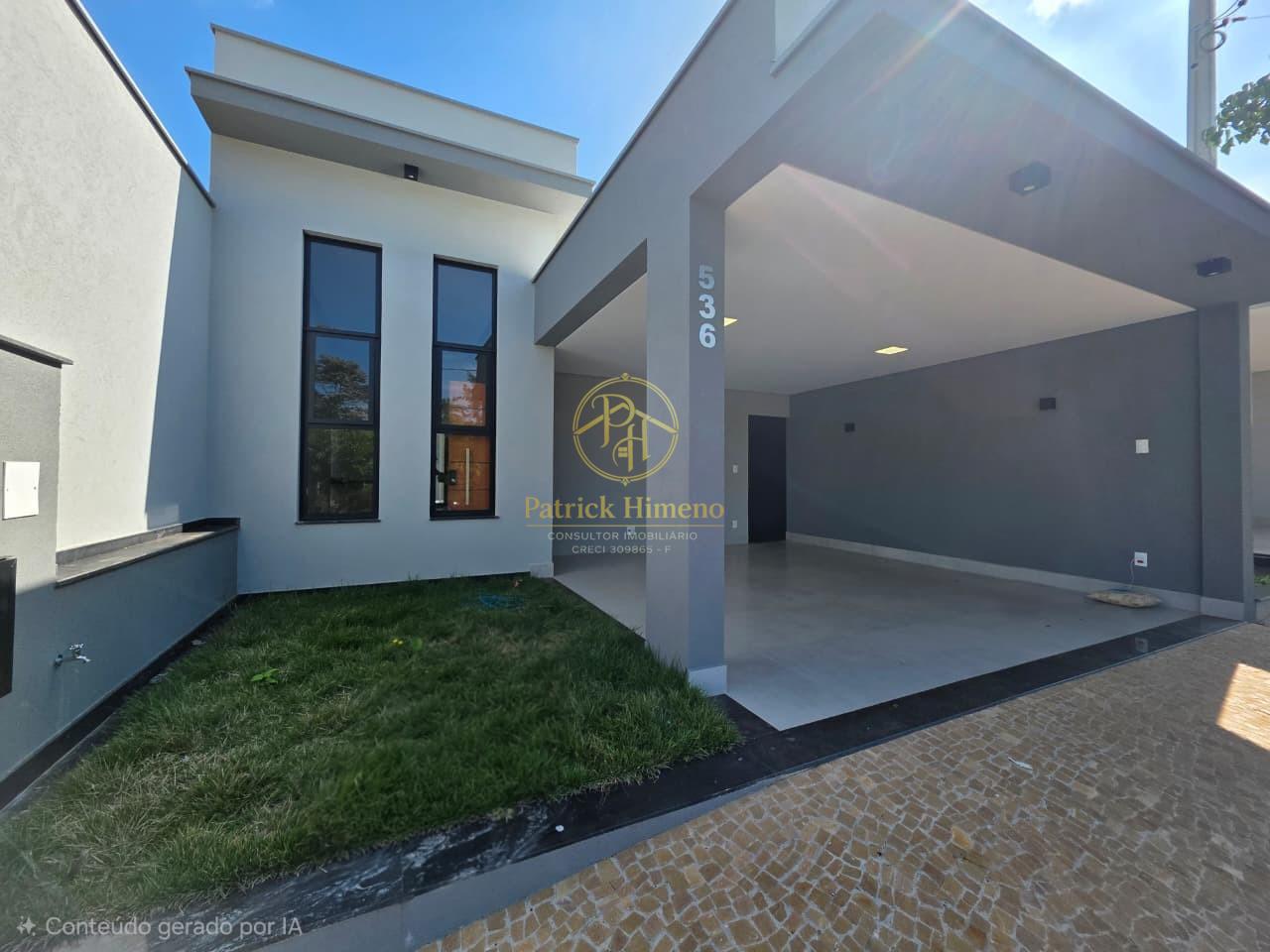 Casa em Condom�nio para Venda, em Piracicaba, bairro Residencial Bertolucci, 3 dormit�rios, 3 banheiros, 1 su�te, 2 vagas