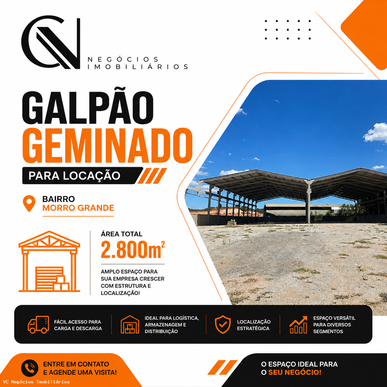 Galp�o para Loca��o - Cachoeiro de Itapemirim, Morro Grande