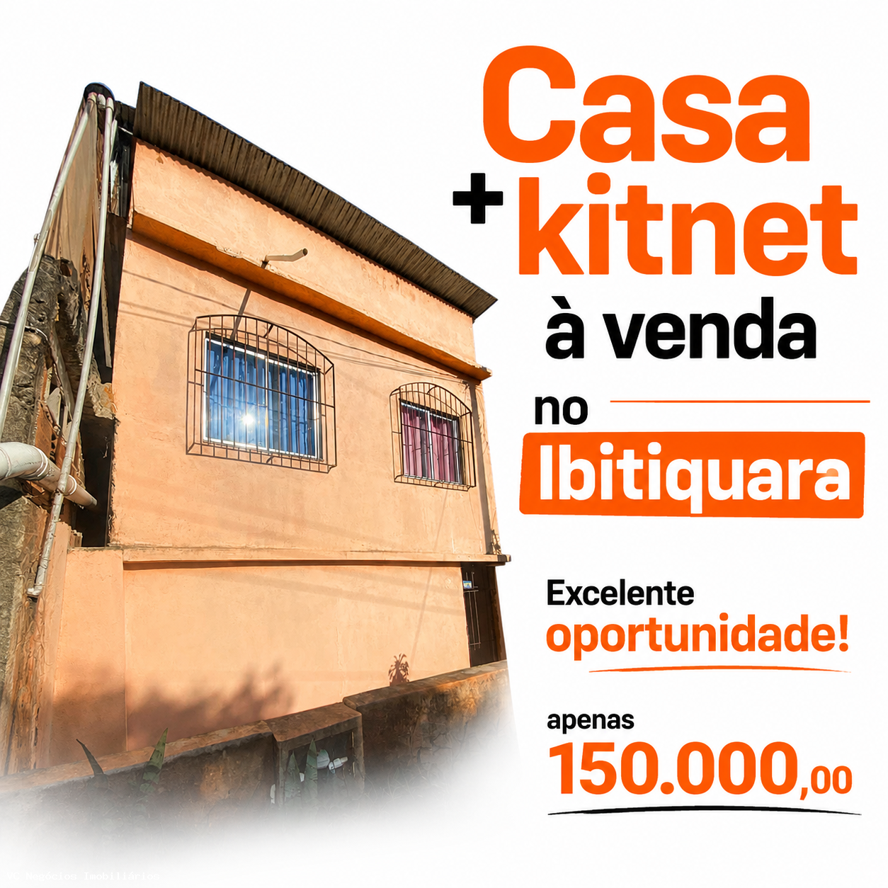 Casa Duplex / Usada para Venda - Cachoeiro de Itapemirim, Ibitiquara, 2 dormit&oacute;rios, 2 banheiros