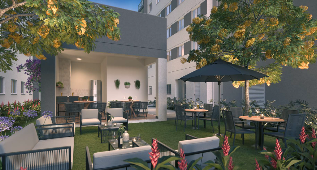 Espaço gourmet externo