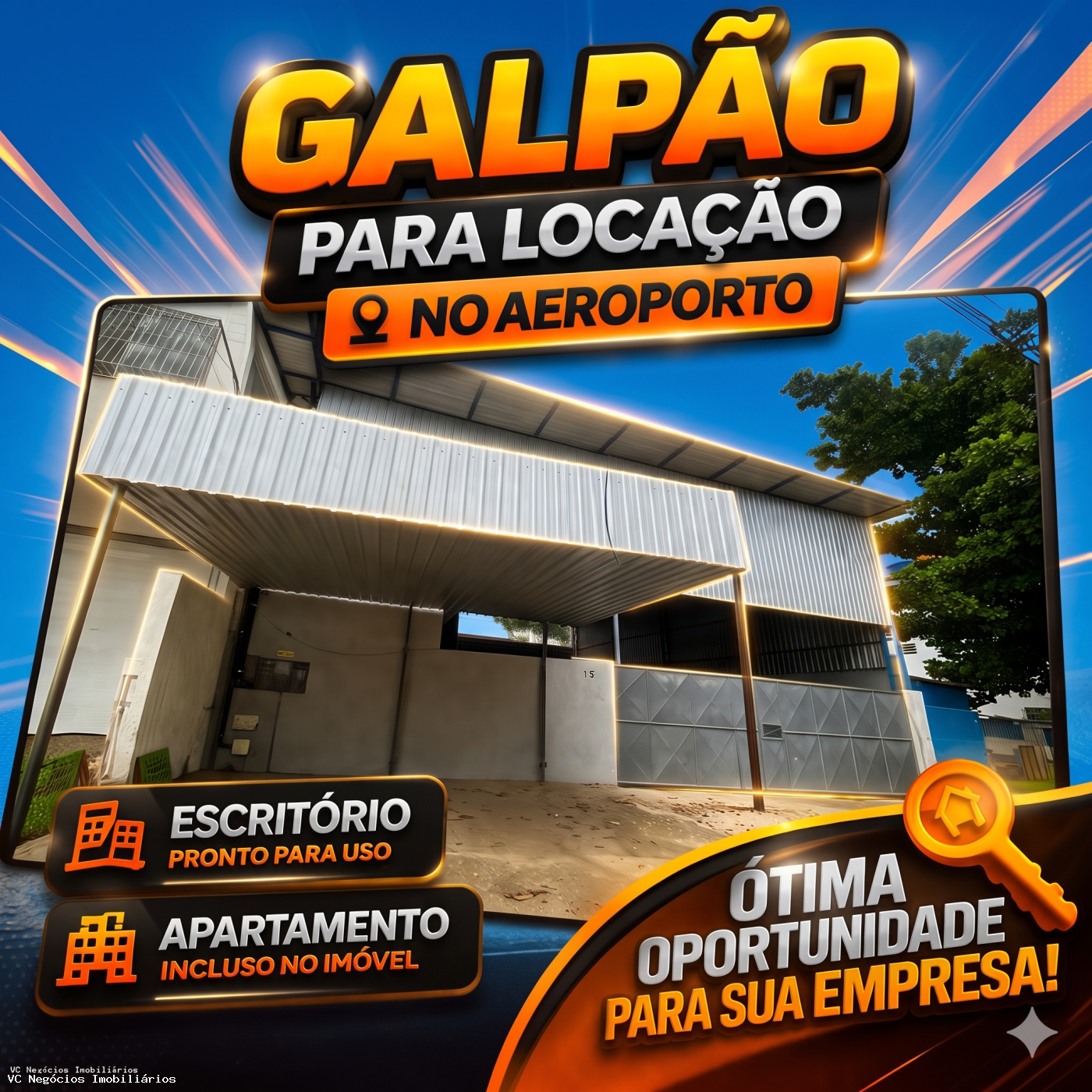 Galp�o para Loca��o - Cachoeiro de Itapemirim, Aeroporto