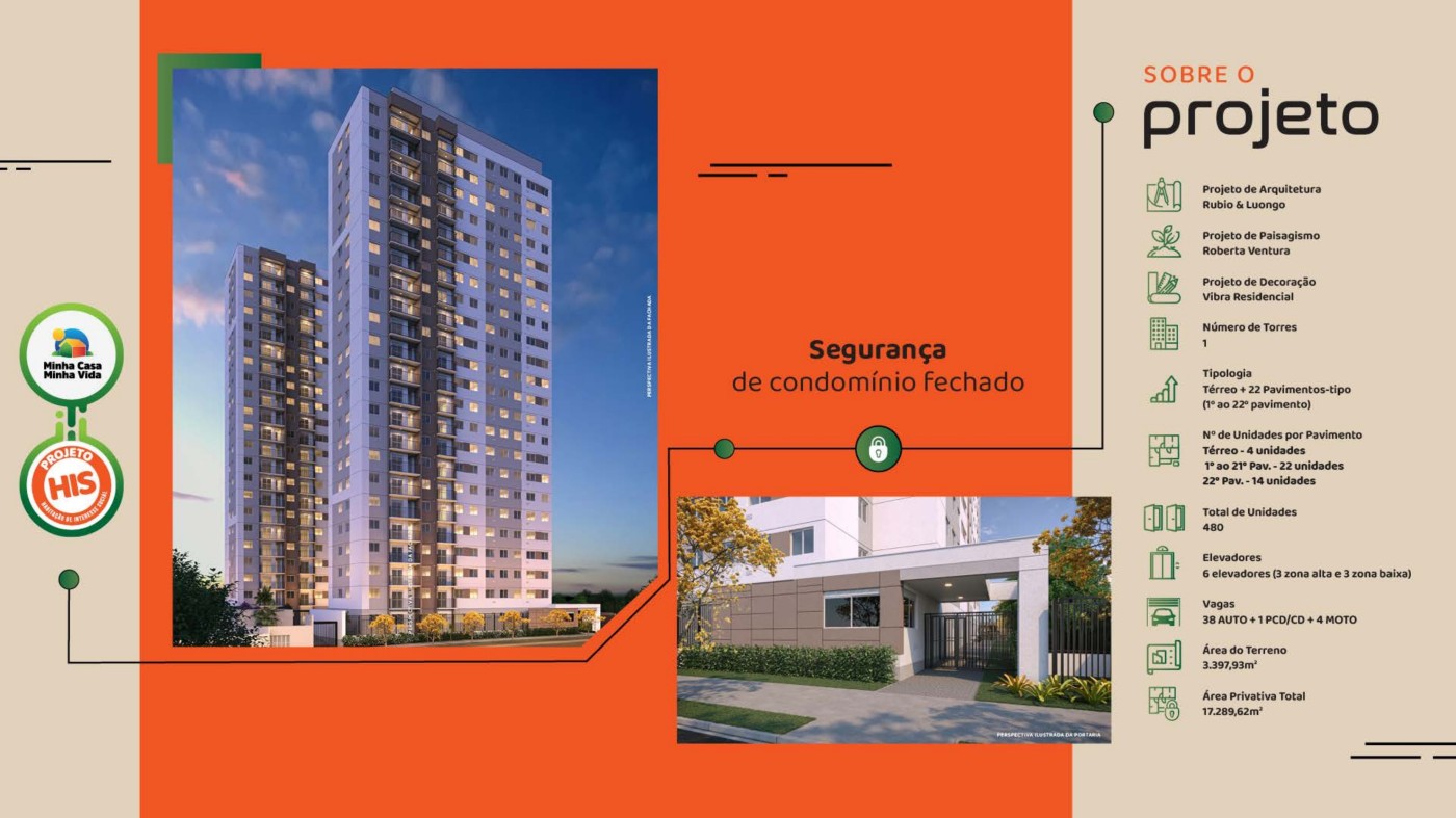 Fachada do Vibra Esta��o Vila Prudente, apartamento 2 quartos na Vila Prudente