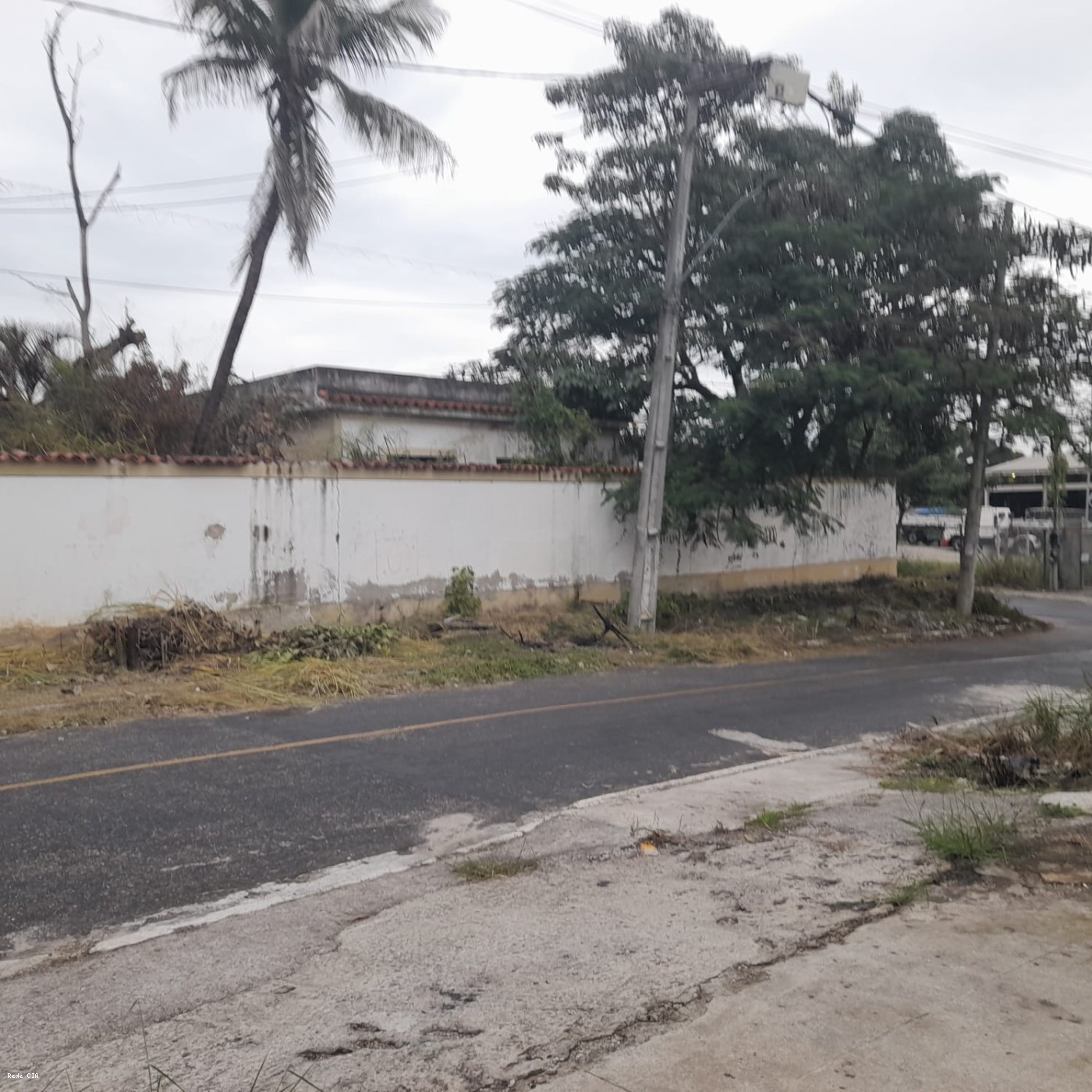 Frente da casa interna