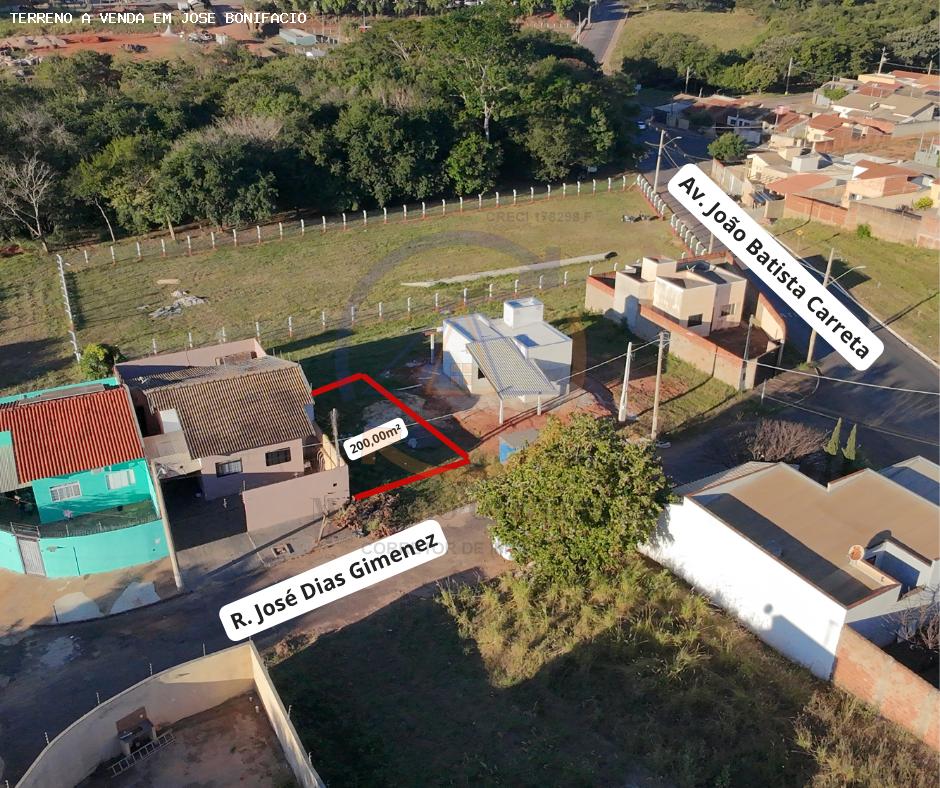terreno a venda em jose bonifacio