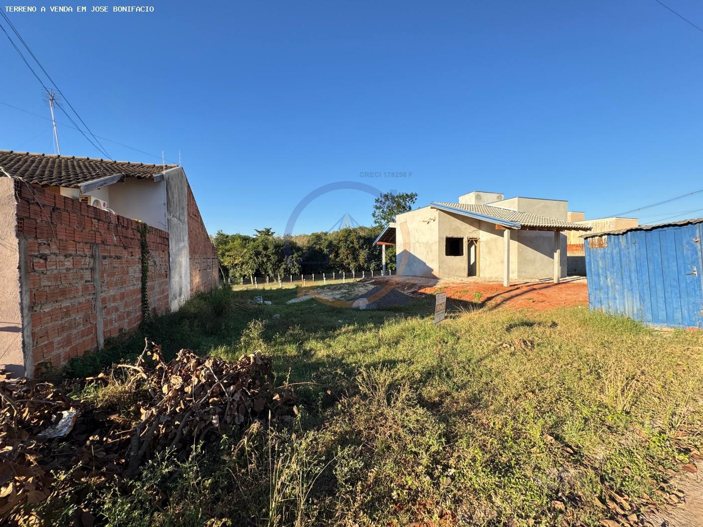 terreno a venda em jose bonifacio