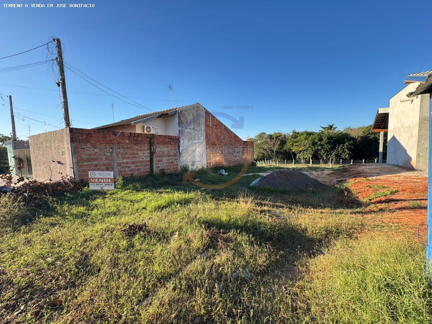 terreno a venda em jose bonifacio