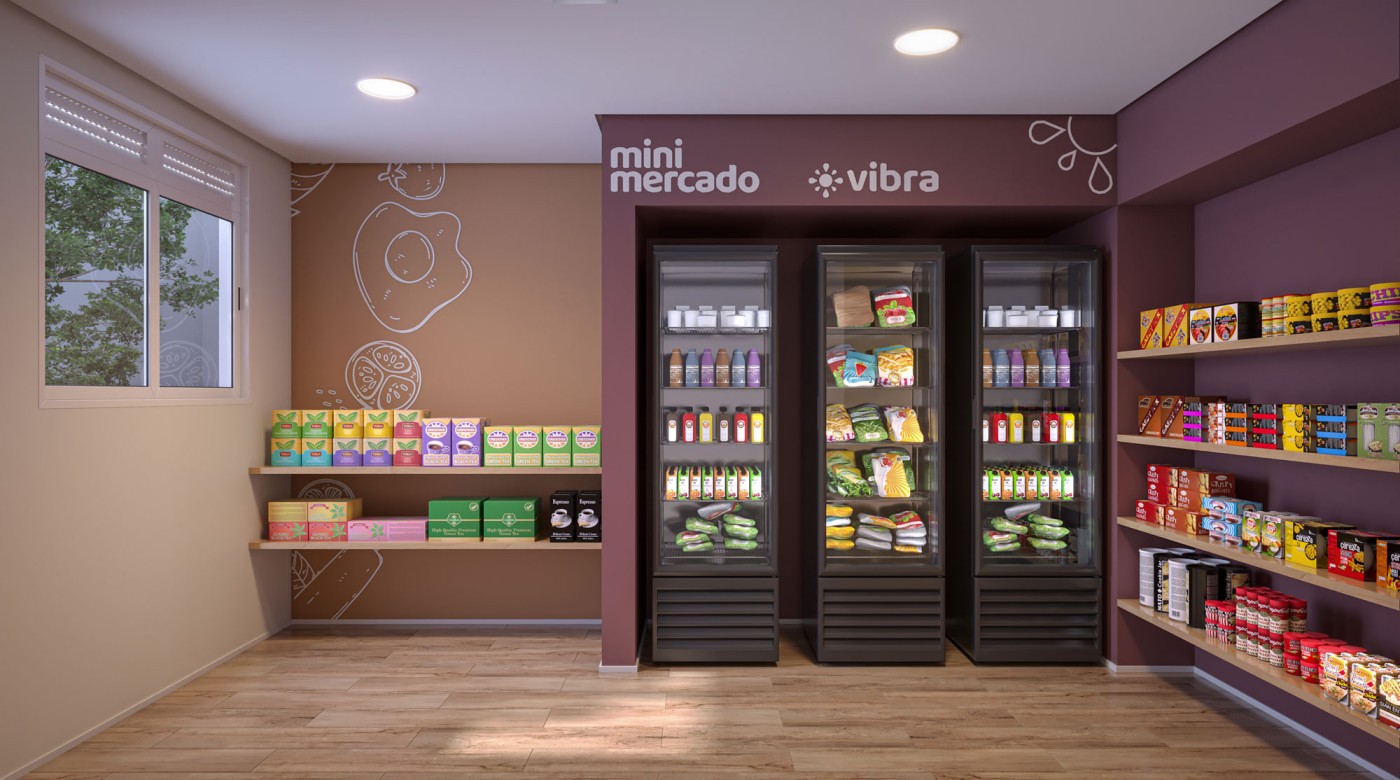 Minimercado no condominio