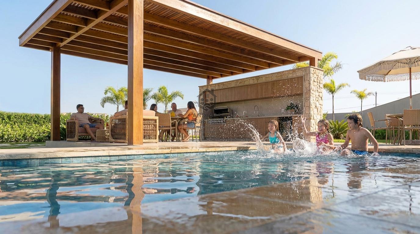 CASA DE CAMPO COM PISCINA
