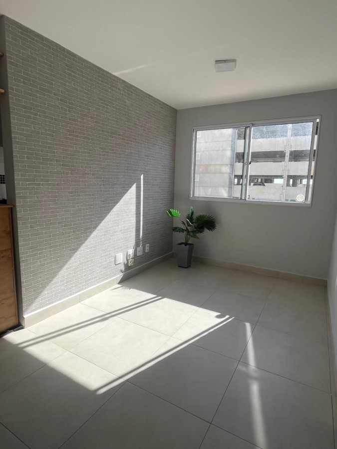 Sala de estar do apartamento 2 dormitórios em São Mateus