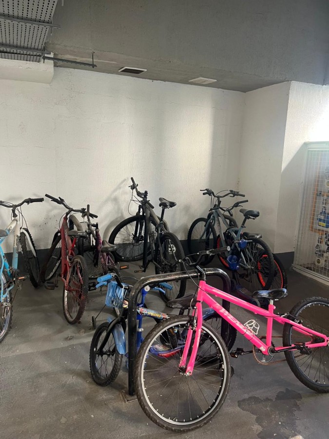 Bicicletário coberto