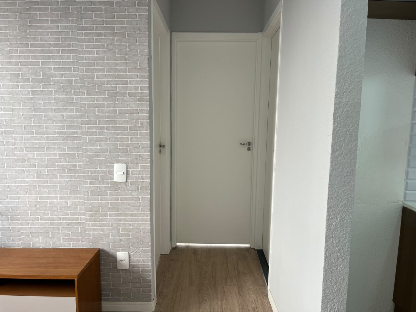 Corredor de acesso aos dormitórios