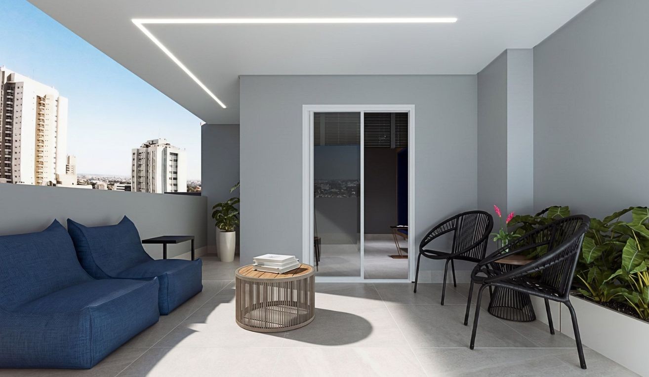 �rea externa do coworking