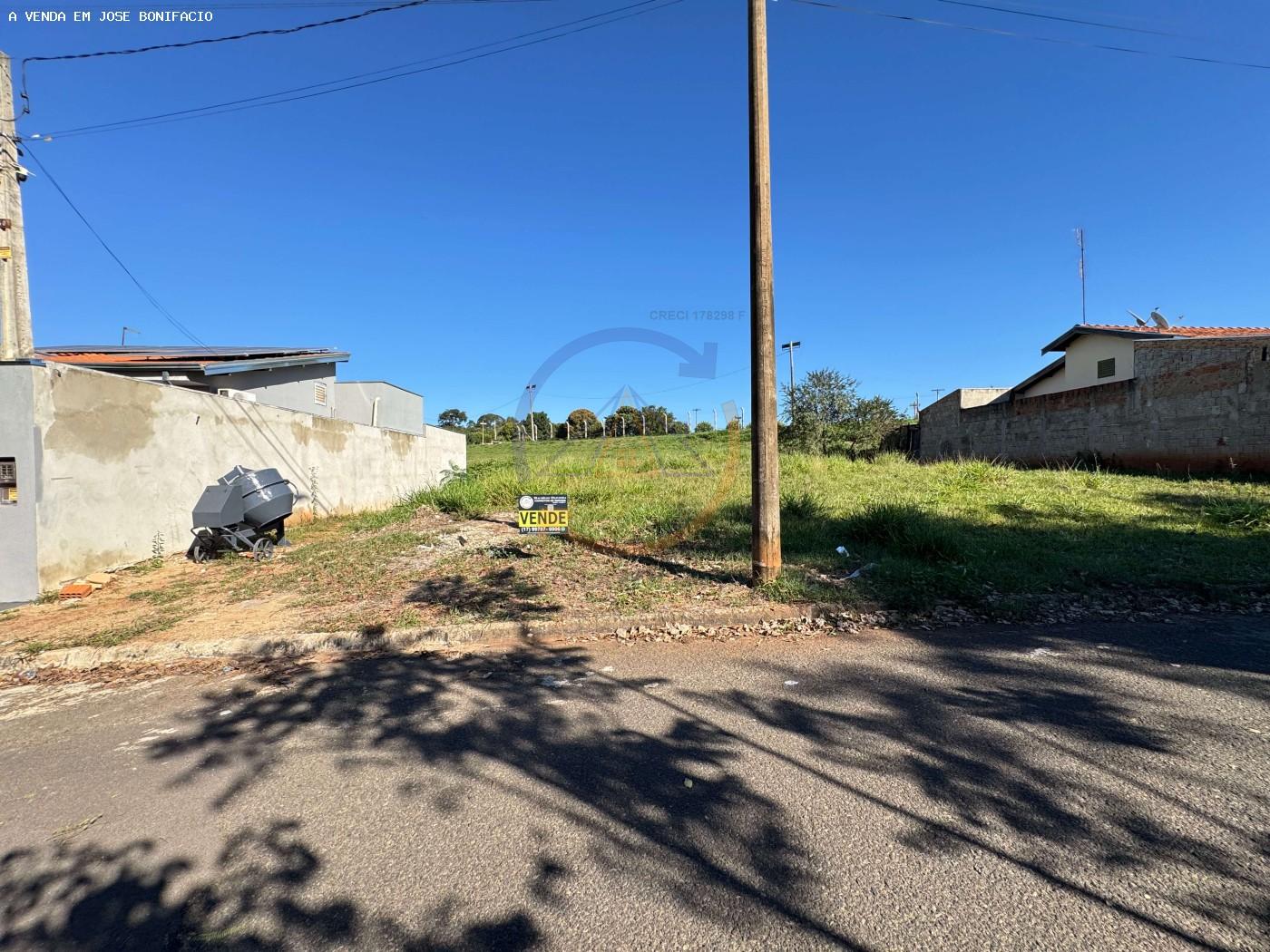 terreno a venda em jose bonifacio