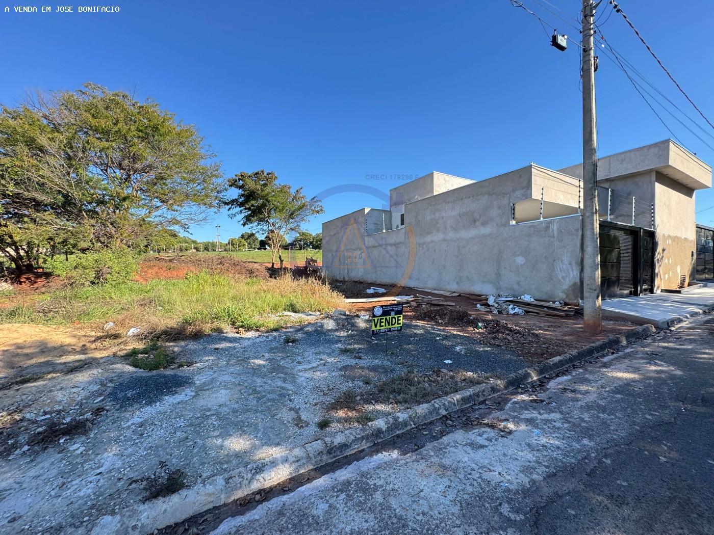 terreno a venda em jose bonifacio