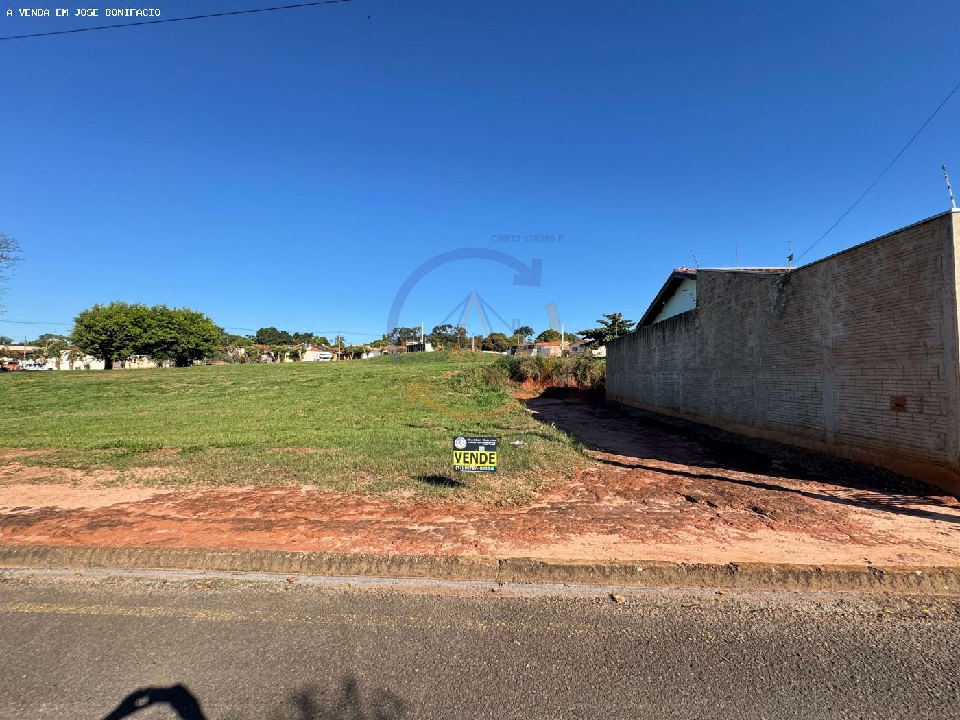 terreno a venda em jose bonifacio