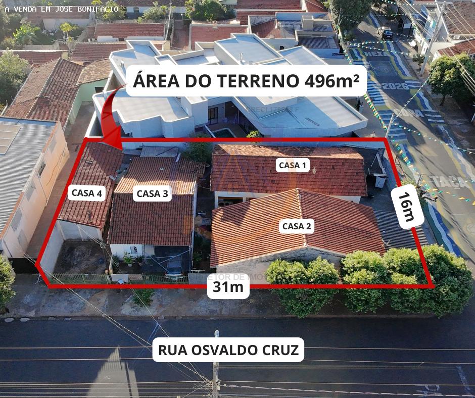 Casas a venda em José Bonifácio