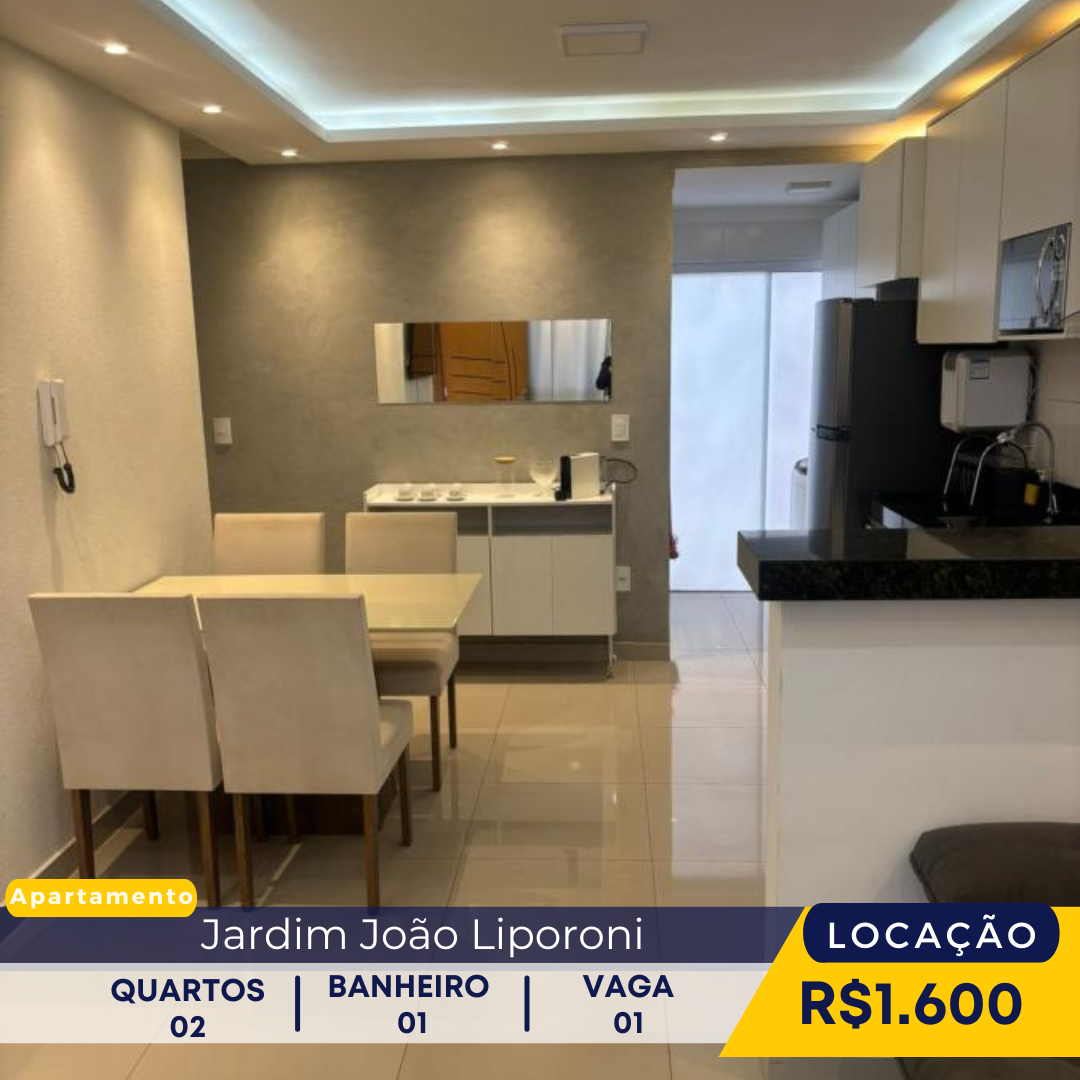 Apartamento para Loca��o, em Franca, bairro Jardim Jo�o Liporoni, 2 dormit�rios, 1 banheiro, 1 vaga