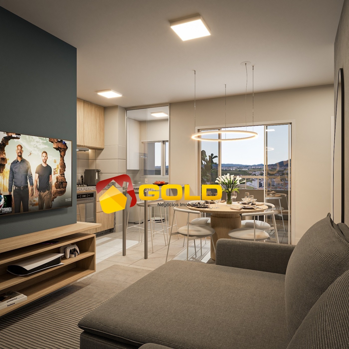 Apartamento para Venda, em Uberl�ndia, bairro Morumbi, 2 dormit�rios, 2 banheiros, 1 su�te, 1 vaga