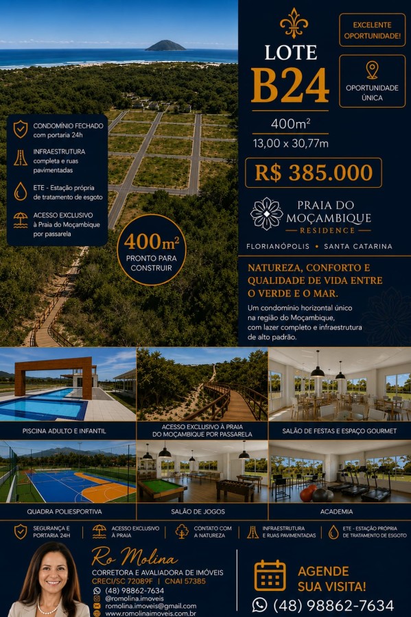 Lote em Condom�nio Fechado