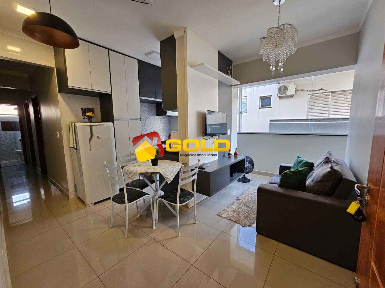 Apartamento Mobiliado para Loca��o, em Uberl�ndia, bairro Santa M�nica, 2 dormit�rios, 2 banheiros, 1 su�te, 1 vaga