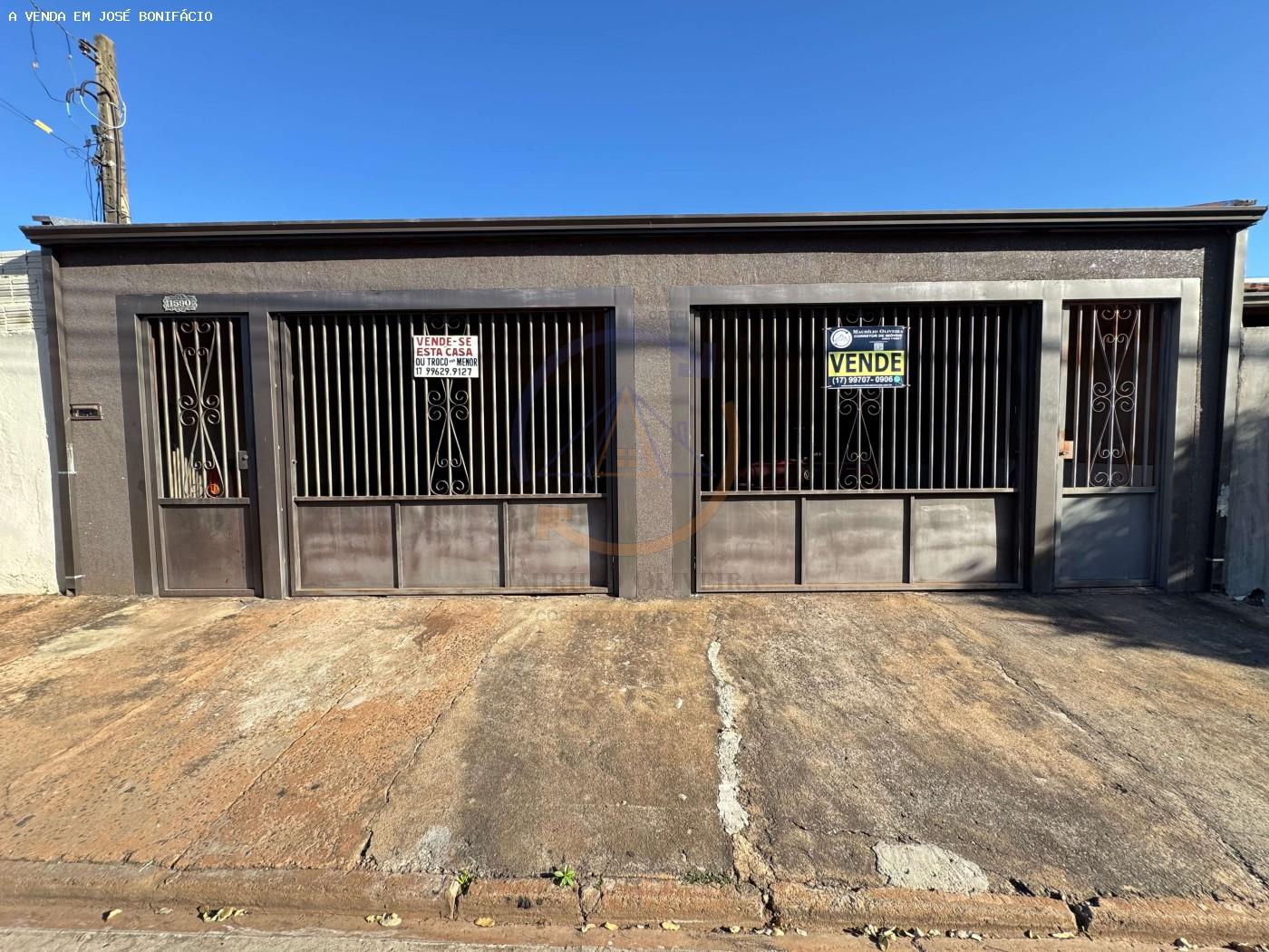 Casa a venda em Jos� Bonif�cio
