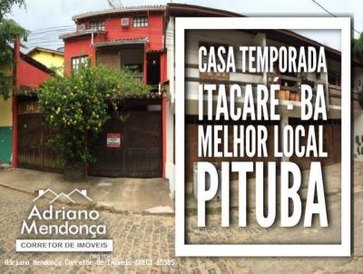 Casa para Temporada, em Itacar, bairro Centro, 5 dormitrios, 3 banheiros, 1 sute, 1 vaga