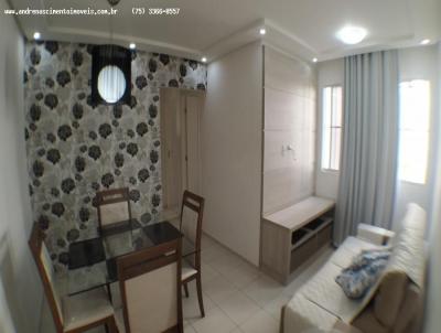 Apartamento Mobiliado para Venda, em Alagoinhas, bairro Alagoinhas Velha - CONDOMNIO OURO NEGRO, 2 dormitrios, 1 banheiro, 1 vaga
