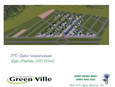 Lote para Venda, em gua Branca, bairro BR 343