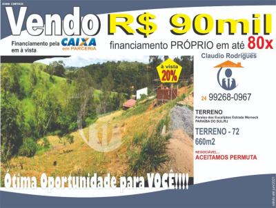 Terreno para Venda, em Paraba do Sul, bairro ESTRADA DE WERNECK
