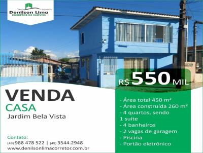 Casa em Condomnio para Venda, em Campos Novos, bairro Jardim Bela Vista, 4 dormitrios, 4 banheiros, 1 sute, 2 vagas