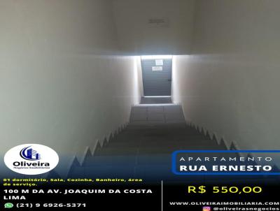 Apartamento para Locação, em Belford Roxo, bairro São Bernardo, 1 dormitório, 1 banheiro