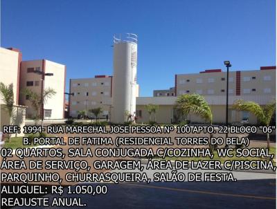 Apartamento para Locação, em Araguari, bairro PORTAL DE FATIMA, 2 dormitórios