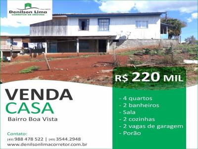 Casa para Venda, em Campos Novos, bairro Boa Vista, 4 dormitrios, 2 banheiros, 2 vagas