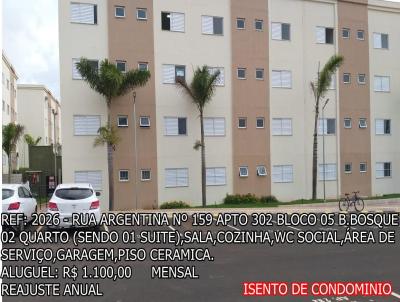 Apartamento para Locao, em Araguari, bairro BOSQUE