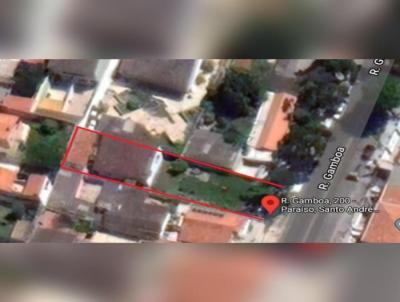 Terreno para Venda, em Santo Andr, bairro Paraso, 3 dormitrios, 2 banheiros, 1 vaga