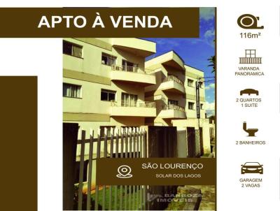 Apartamento para Venda, em So Loureno, bairro Solar dos Lagos, 3 dormitrios, 2 banheiros, 1 sute, 2 vagas